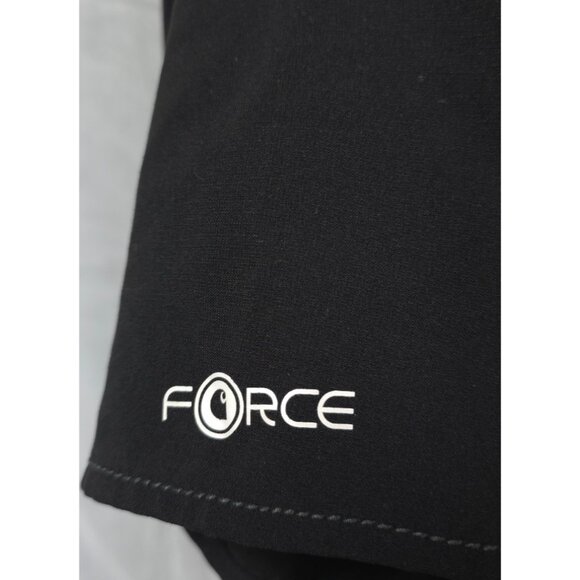 Carhartt Force Womens XL Modern Fit Black Short Sleeve Stretch V-Neck Scrub Top - Picture 6 of 14